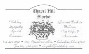Chapel Hill Florist Logo